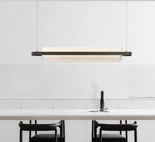 Светильник подвесной, черный, Noah 100*17, металл, LED