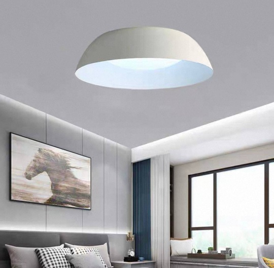 Потолочный светильник белый Elythar, металл, 65*16.5 см, светодиодная, LED