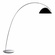 Торшер черный Aelizor, 160*45*208 см, LED, Е27, металл, 10 Вт