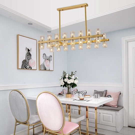 Люстра подвесная, медь, стекло, DOGA 120*45, металл, G4.