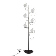 Напольный светильник MAI HE MAI черный 6 плафонов Milan Iluminacion, LED, 15 Вт