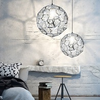 Tomdixon designer Nordic lighting restaurant chandelier postmodern нержавеющая сталь