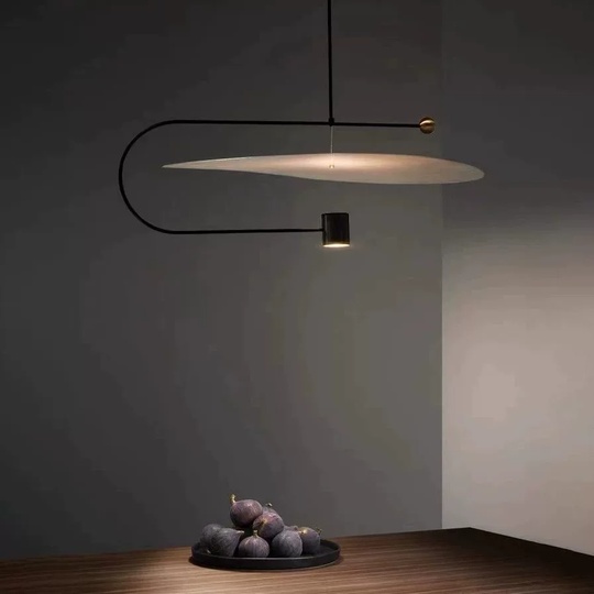 Светильник подвесной, черный, Orvexa, металл, 45*38 см, LED