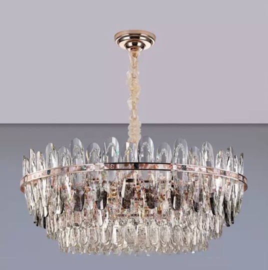 Подвесной светильник MIRAC 95*29, золотой, стекло, металл,  Е14.