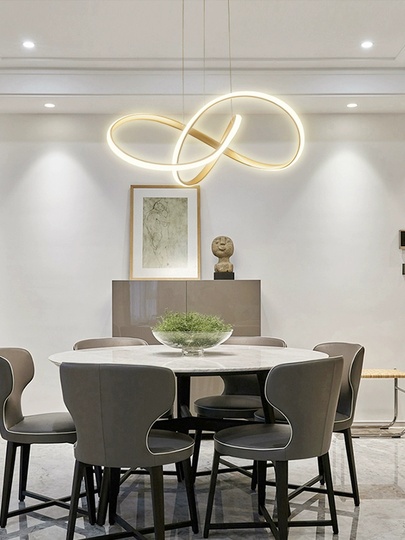 Люстра подвесная, золото, ПММА, JOSEPH GOLD 80*120, металл, LED