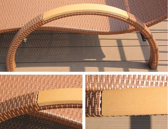 Шезлонг из ротанга Music Valley