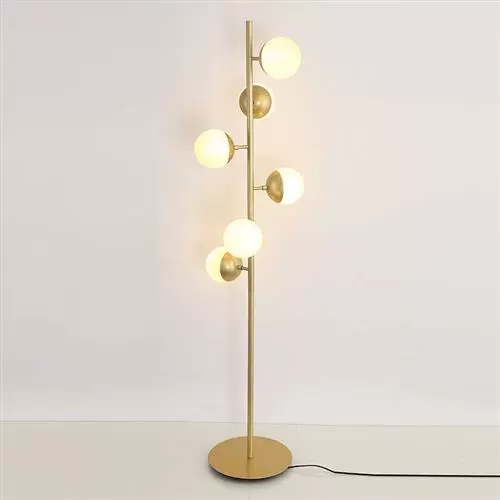 Торшер золото Luxor, 32*164 см, LED, G9, металл, 15 Вт
