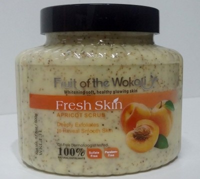 Скраб для тела Абрикос Wokali Apricot 500мл