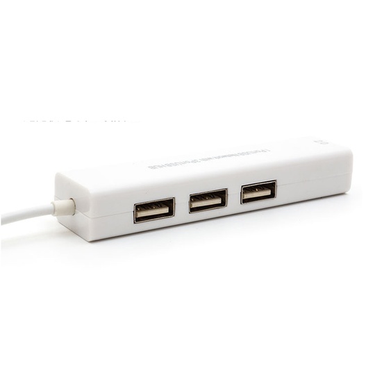 Адаптер LAN RJ45 - 3 USB HUB Ethernet