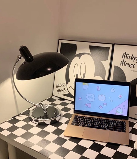 Настольная лампа ZERRA 28.5*40, черный