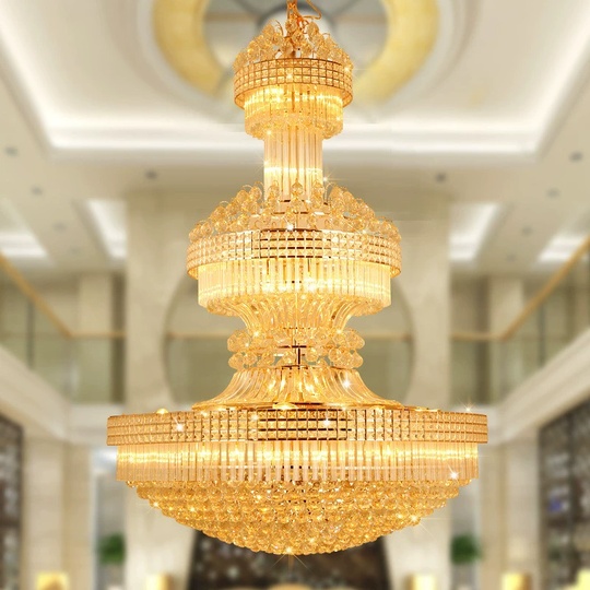 Люстра подвесная, золото, хрусталь, BARNEY 120*190 металл, E14.