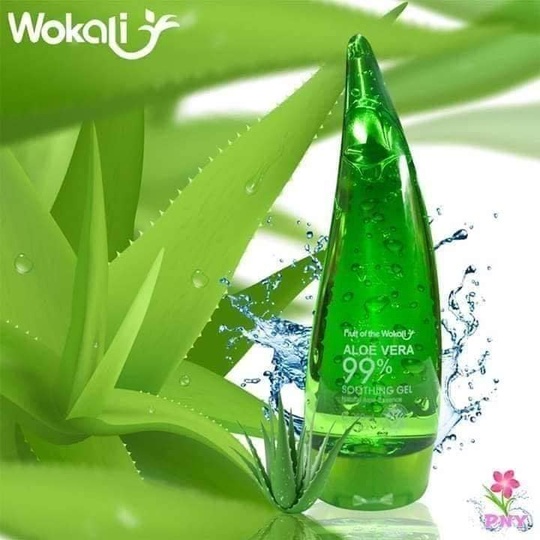 Успокаивающий гель для лица и тела Aloe Vera Wokali 99% 260 мл