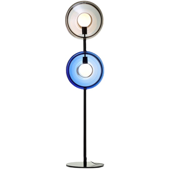 Напольный светильник синий с черным Bomma Orbital, E27, 10 Вт