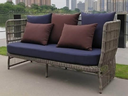 Диван из ротанга Poetry song