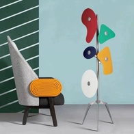 Торшер хром Elyptix, 45*170 см, LED, металл, 40 Вт