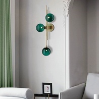 Настенный светильник FERTA, Бра, 28*74, бронза, металл, G9.