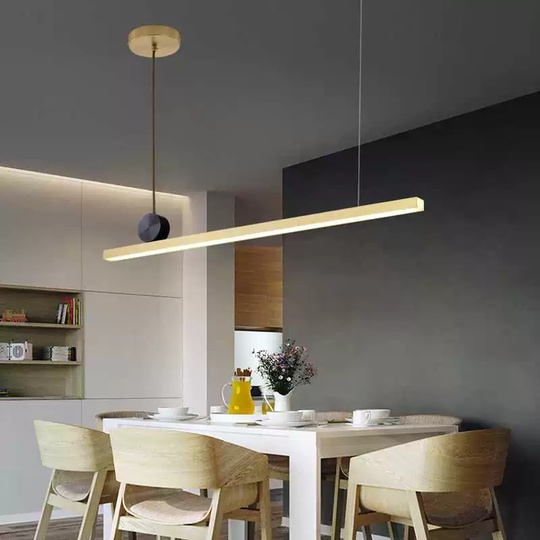 Люстра медная Luma, металл, 118*130 см, светодиодная, led