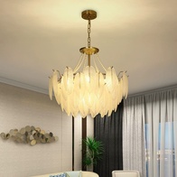 Люстра подвесная, медный, стекло, AMARYLLIS 80*32, металл, E14.