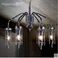 Дизайнерские светильник белый Aelvino, 70*61 см, led, e14, железо, стекло