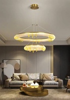 Люстра медная Olivex, металл, 105*65 см, светодиодная, LED