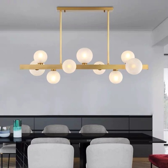 Люстра медная Virexia, металл,  95*60 см, G9