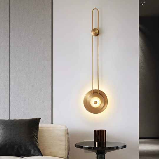 Настенный светильник, Бра HERRY 25*105, бронза, металл, LED.