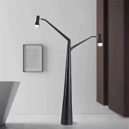 Торшер черный Alverix, 93*160 см, LED, смола, 36 Вт