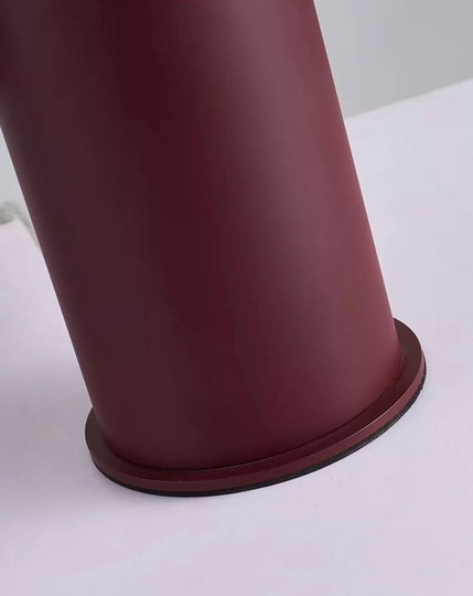 Настольная лампа HELICOPTER 20*40, металл, бордовый