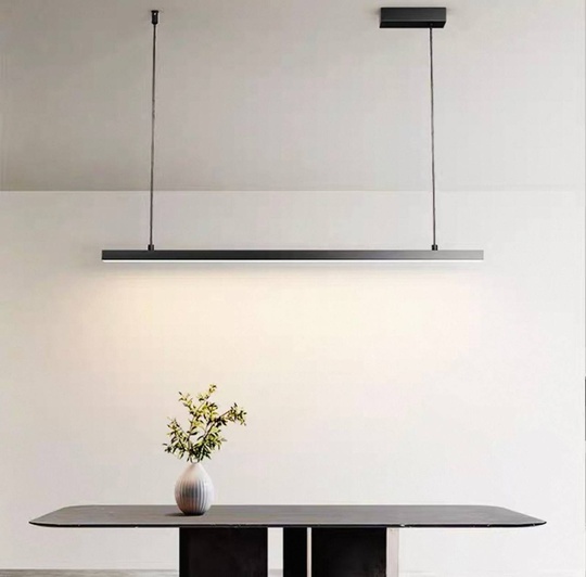 Люстра черная Lumis, металл, 160*200 см, светодиодная, LED