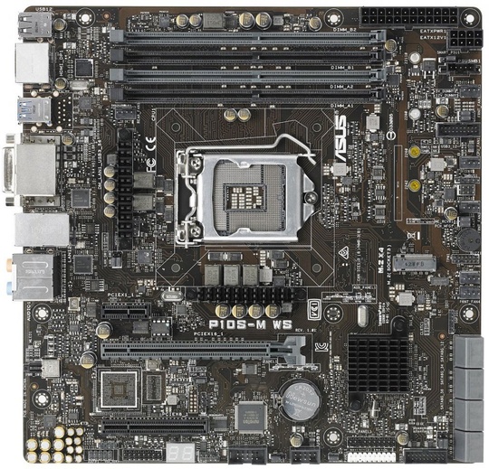 Серверная материнская плата ASUS P10S-M WS