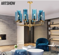 Дизайнерский светильник белый Ivalure, 70*58 см, лампа накаливания, LED, кованное железо, стекло, современный, белый