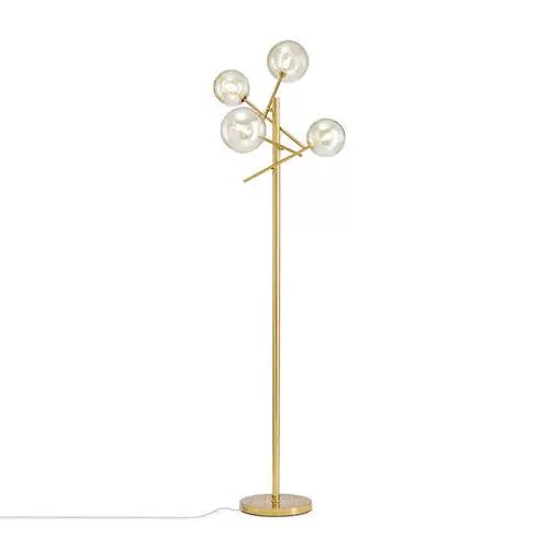 Торшер золото Glimmer, 25*150 см, LED, G4, металл, 10 Вт