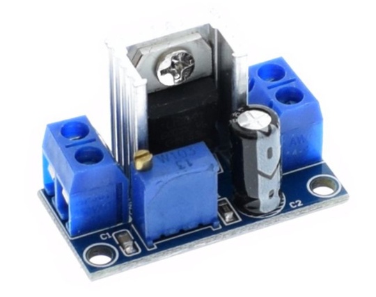 Линейный DC-DC преобразователь понижающий LM317