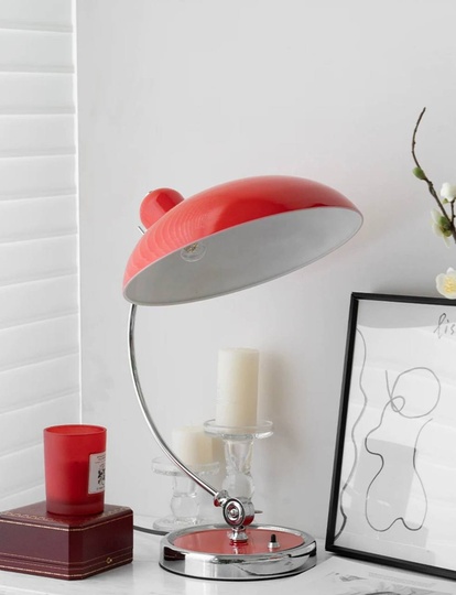 Настольная лампа ZERRA 28.5*40, красный