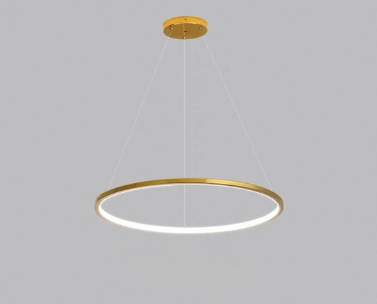 Люстра подвесная, медь, ПММА, WILLOW 120*2 металл, LED.