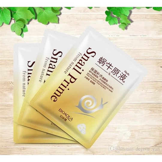 Маска с экстрактом муцина улитки Snail Prime (набор 10 шт.)