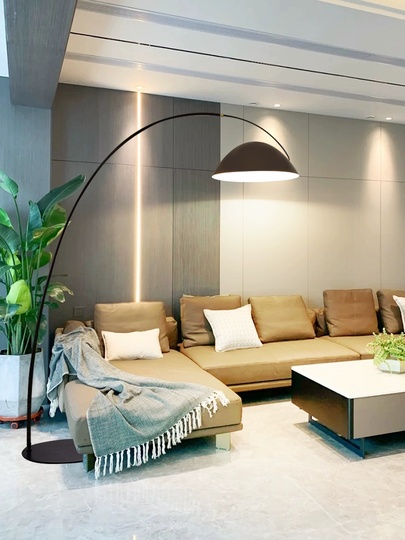 Торшер, черный, Palonna 190*160, светодиодный, E27, металл