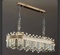 Люстра подвесная ERDI 95*28 золото, кристалл, металл, LED.