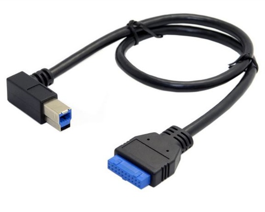 Кабель USB 3.0 B - USB 20-pin (0.3 м)