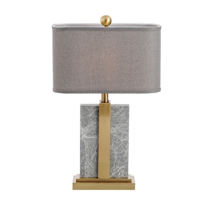 Настольная лампа серого цвета 38*63 см, My Interno Kingston