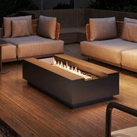 Живой камин, серый, Magic, 150*60*45 см, жидкостный