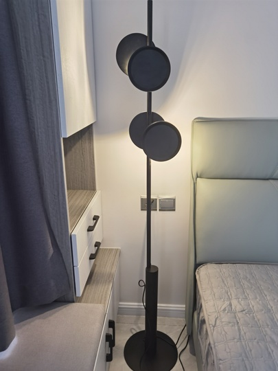 Напольный торшер, черный, Studio Truly, LED, 24 Вт