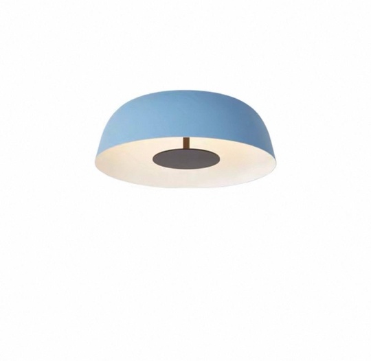 Потолочный светильник голубой Ultravex, металл, 41.8*25 см, светодиодная, LED