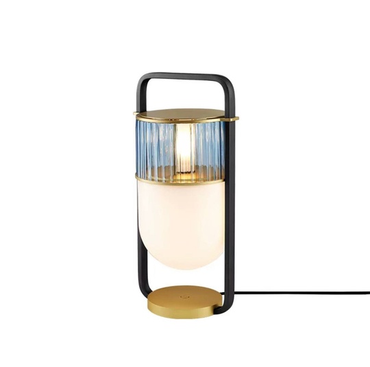 Настольная лампа OPOLLO 20*42, античная бронза, черный, металл