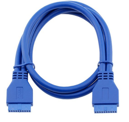 Кабель USB 3.0 20P - USB 20P (0.5 м)