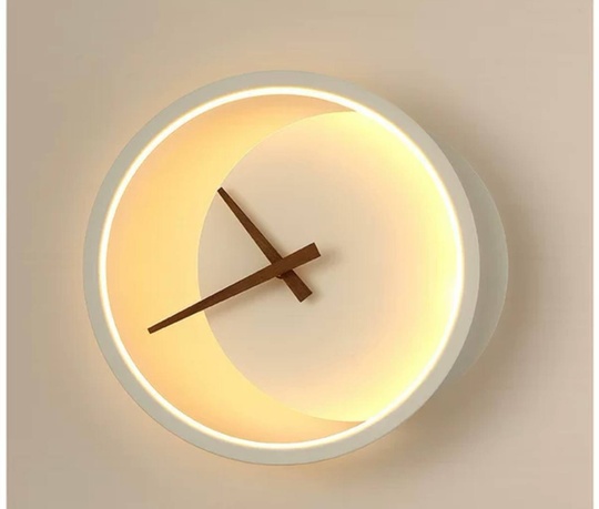 Настенный светильник, Бра, FRED 27*25, песочно-белый, металл, LED.