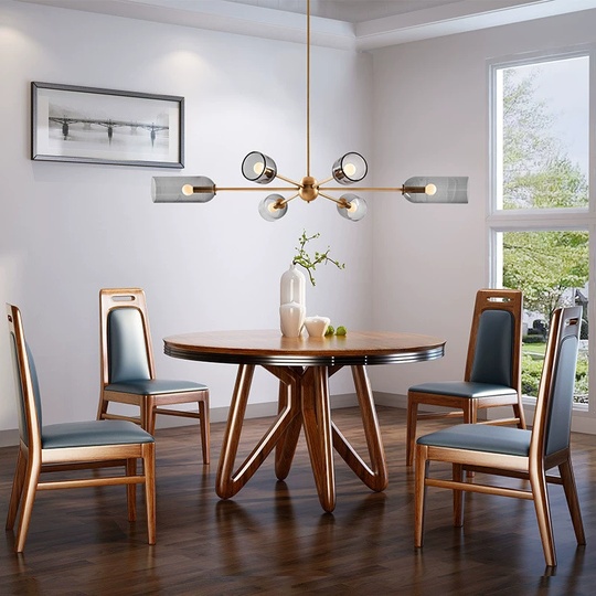 Люстра медная Virell, металл, 100*75 см, Е14