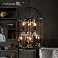 Дизайнерский светильник 60*100 см накаливания, E27, железо, кристал, китай