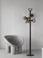 Напольный светильник черный Indigo Canto, G9, 25 Вт