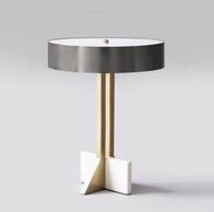 Настольная лампа AFERES 35*47, серый, античная бронза